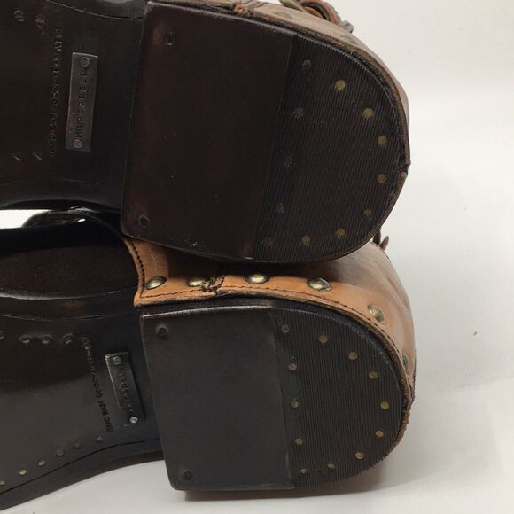 Marco Delli Tyler Ankle Boots mahogany suede and British tan leather Sz EU 42 M9 - Picture 13 of 16